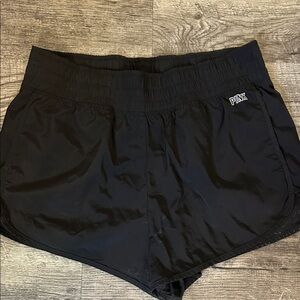 PINK Victoria's Secret Black Athletic Shorts